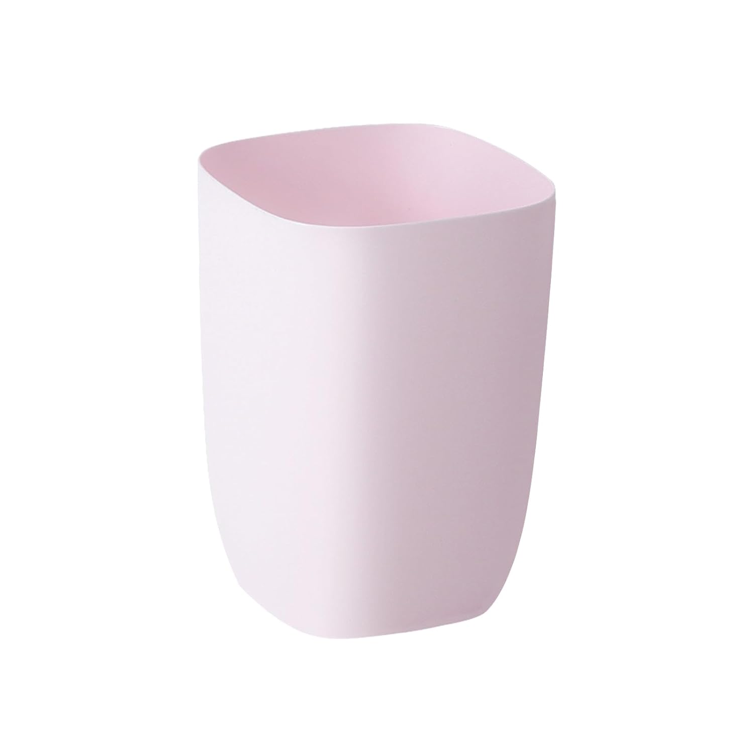 41dduVPjnYL._SL1500_.jpg Pink 7-Litre Slim Plastic Waste Basket - Image 1